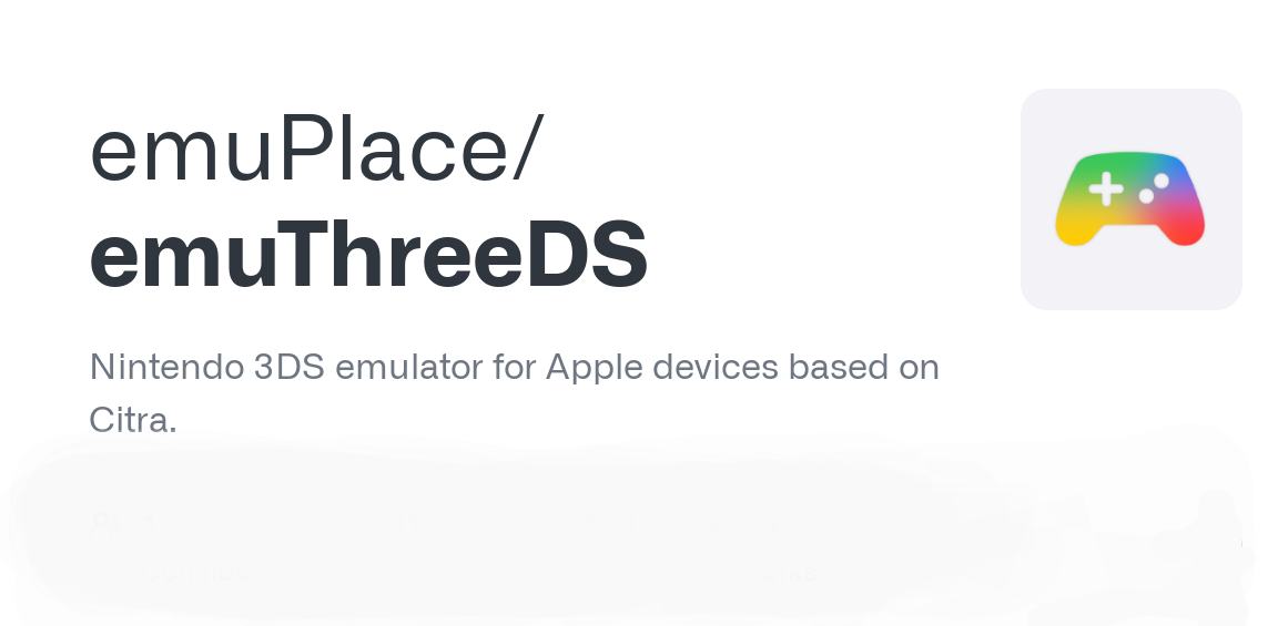 emuThreeDS: Nintendo 3DS Emulator for iOS [iPhone & iPad]