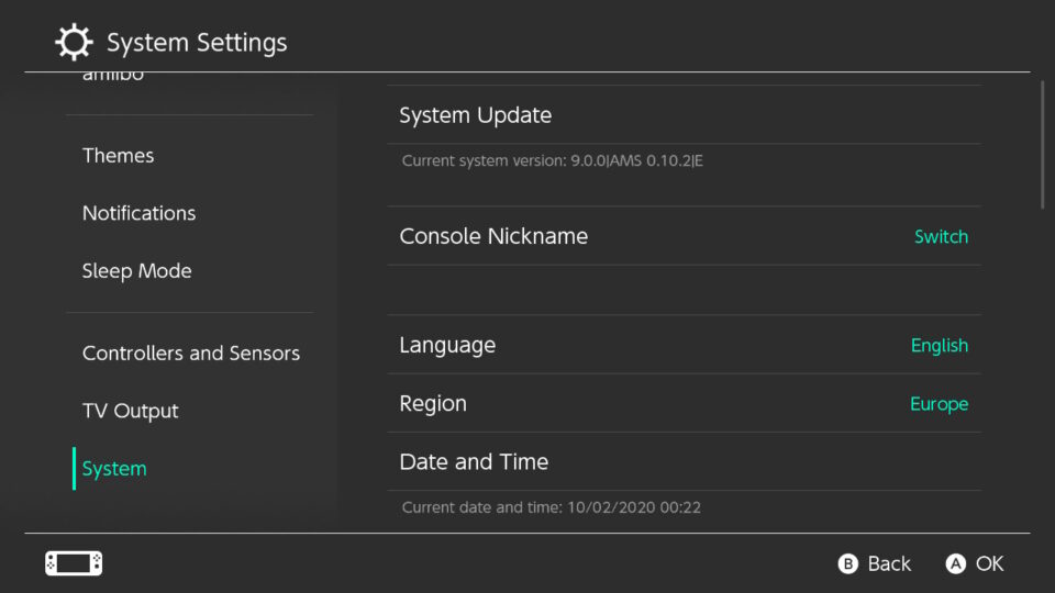 Atmosphere firmware for Nintendo Switch